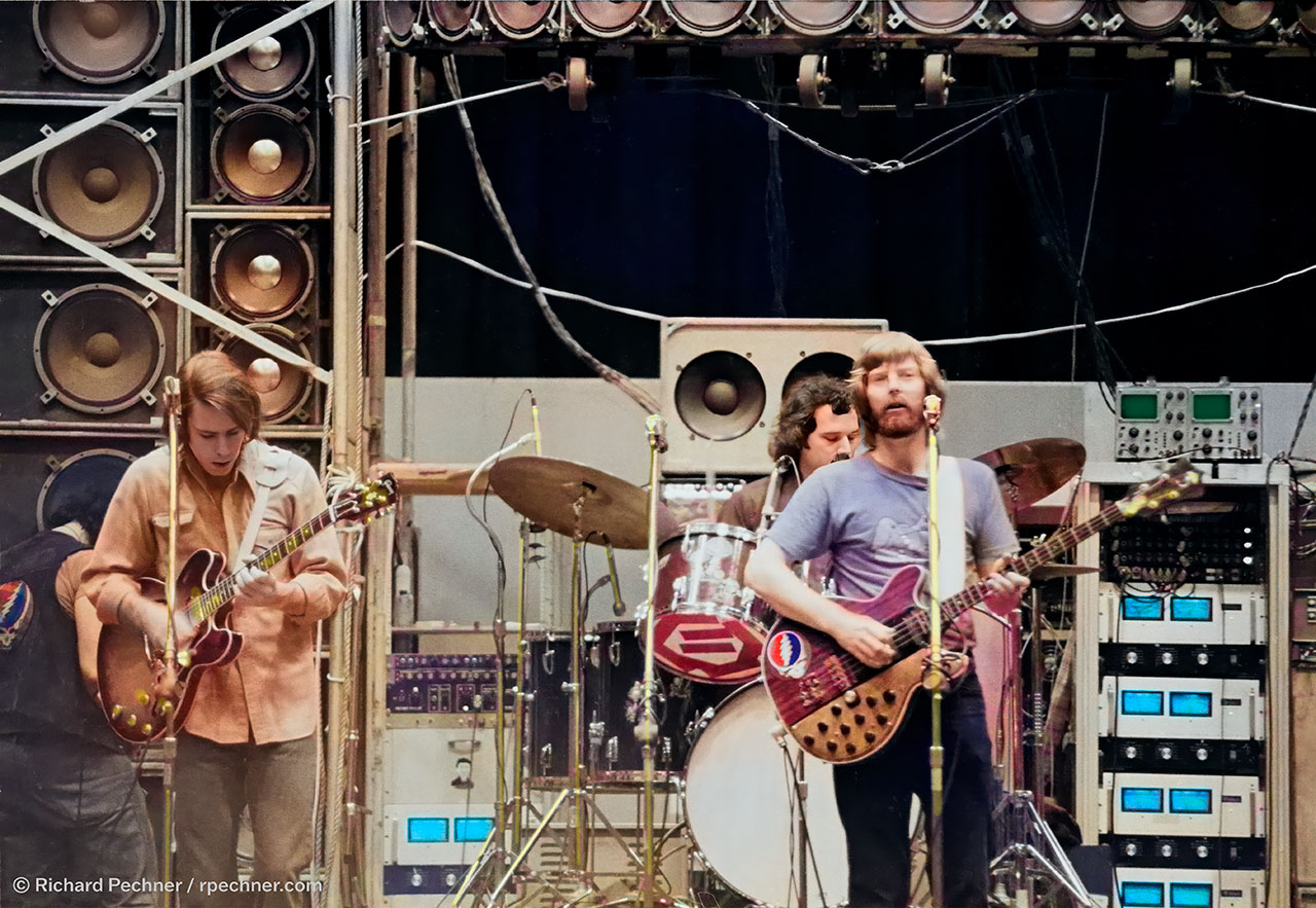 Grateful Dead Wall of Sound that was powered by McIntosh amplifiers