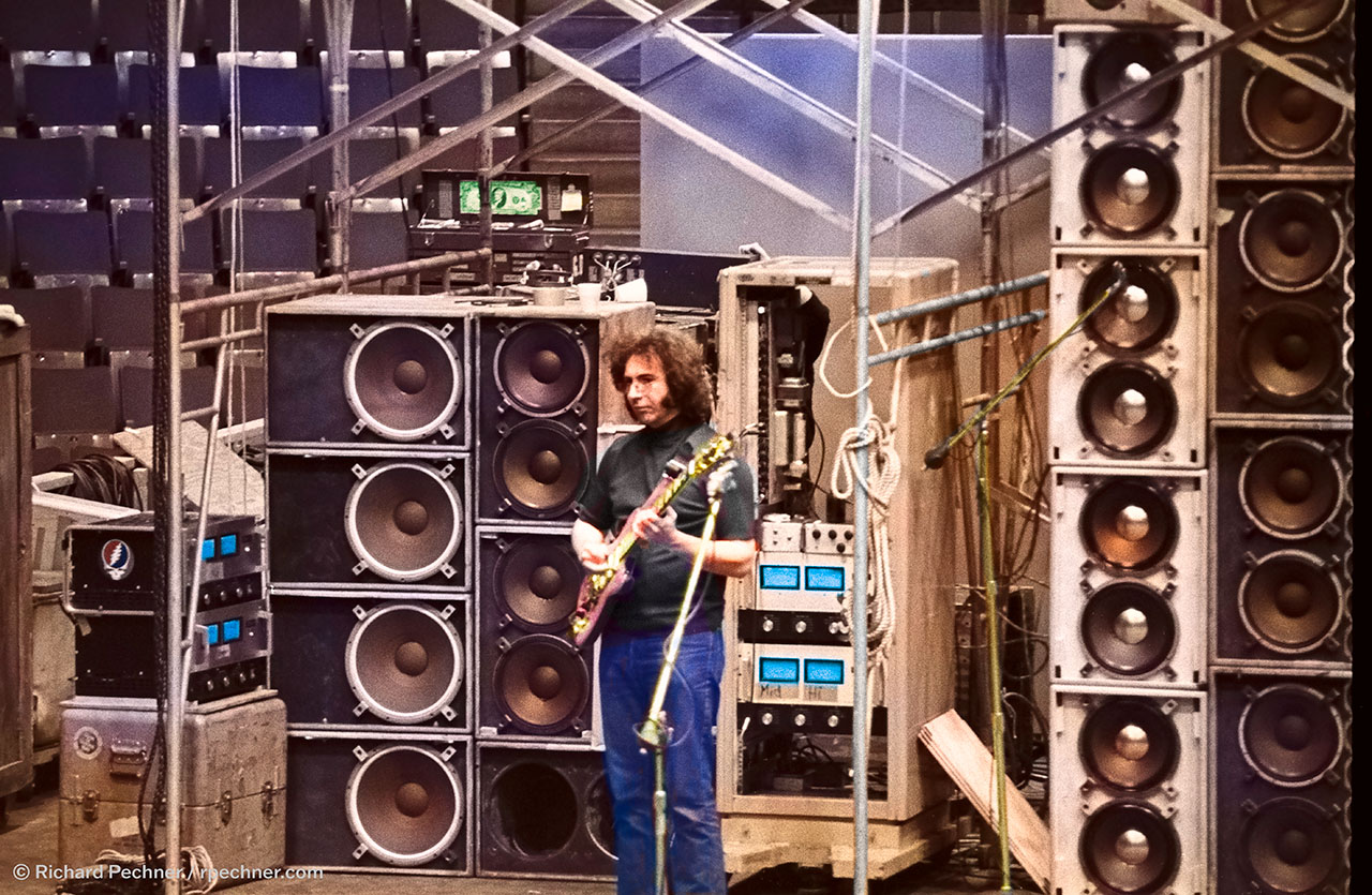 Grateful Dead Wall of Sound that was powered by McIntosh amplifiers