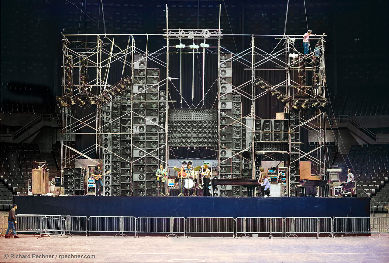 Grateful Dead Wall of Sound that was powered by McIntosh amplifiers