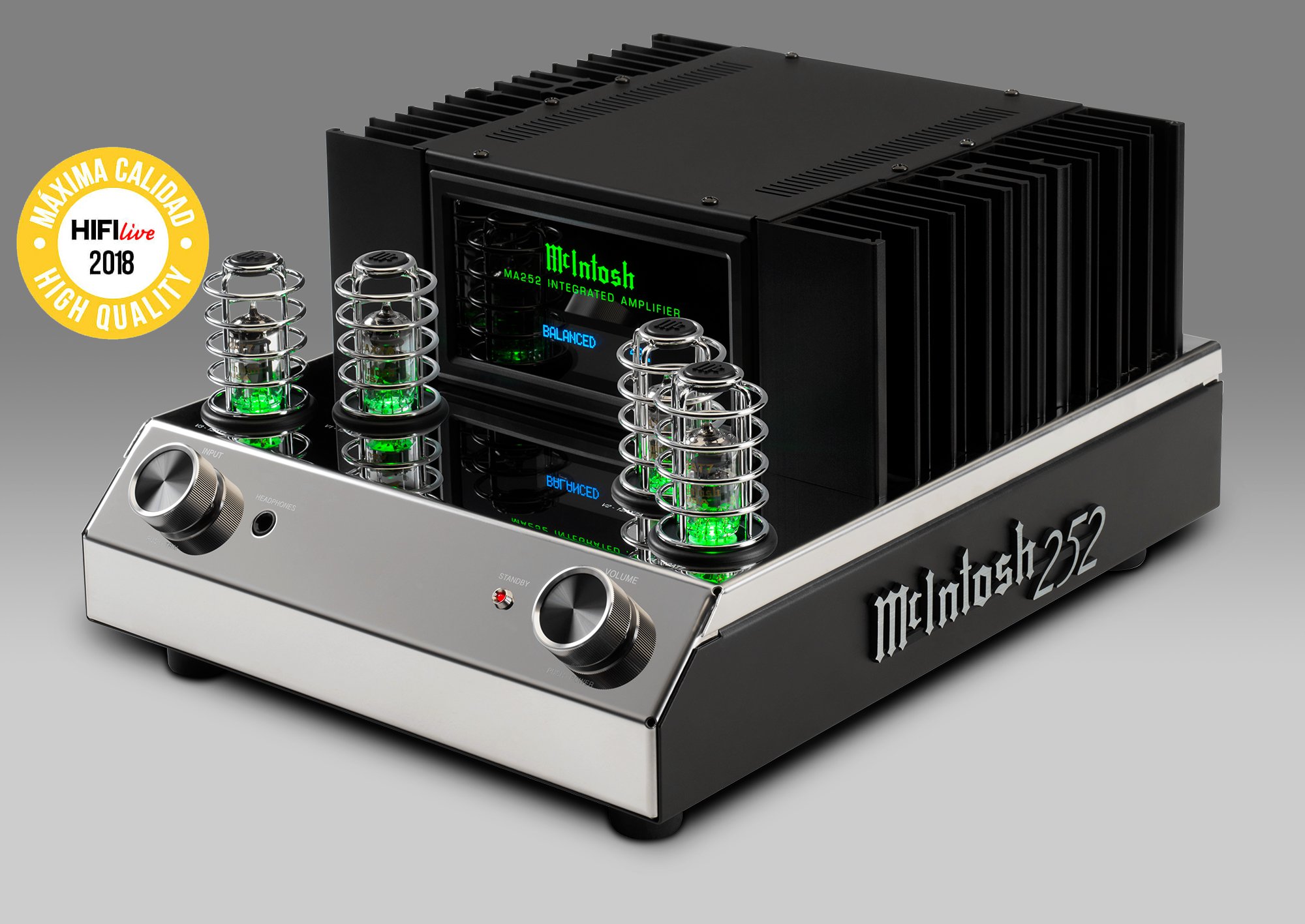 McIntosh MA252 Integrated Amplifier Receives High Quality Award 