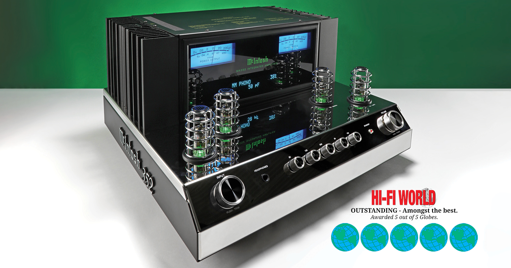 McIntosh - Hi-Fi World reviews the MA352 Integrated Amplifier