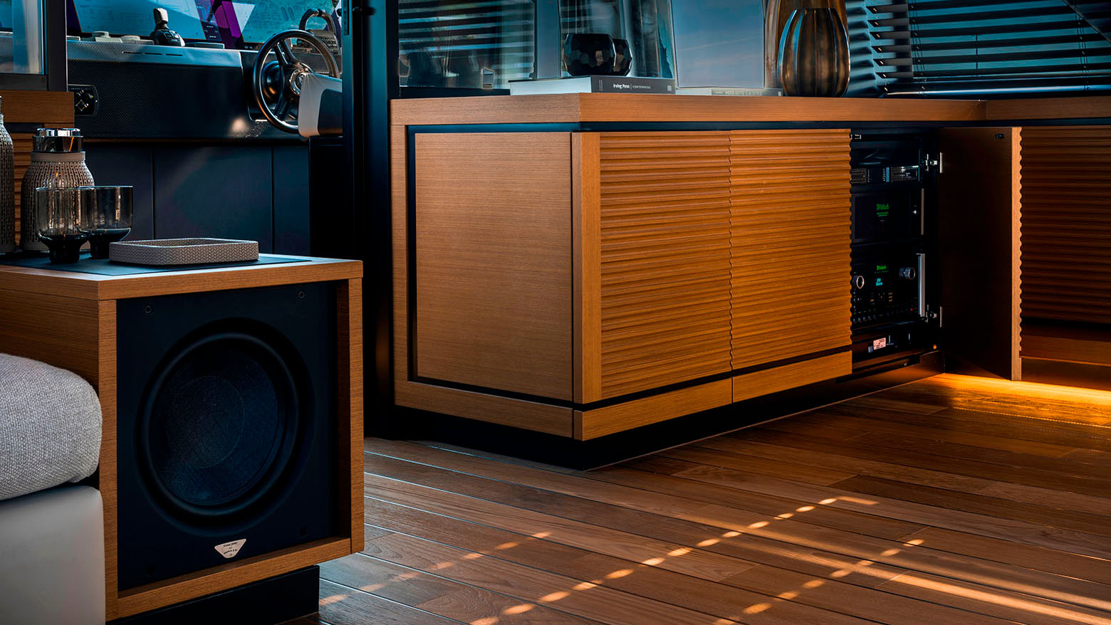 McIntosh amplifiers and Wally yachts