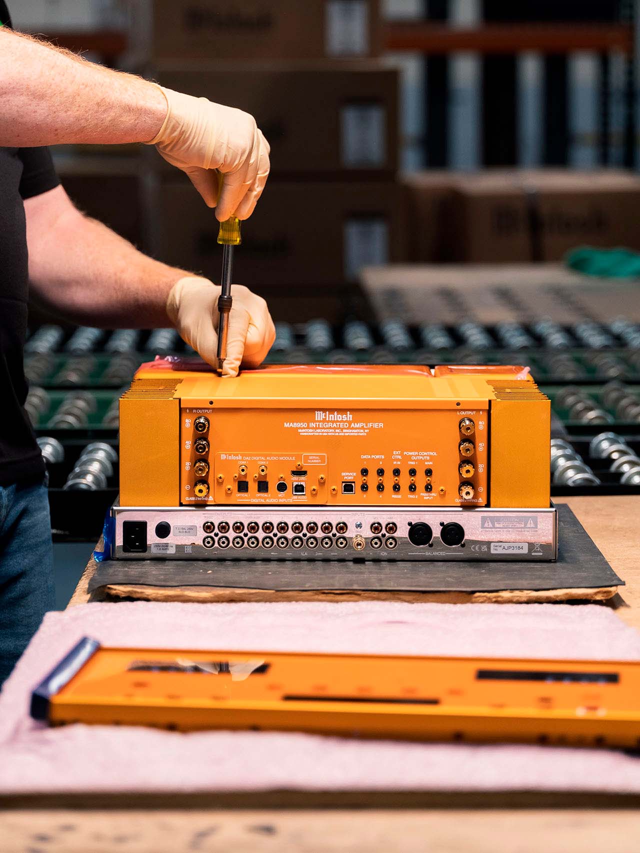 McIntosh x Virgil Abloh – MA8950 Integrated Amplifier Concept