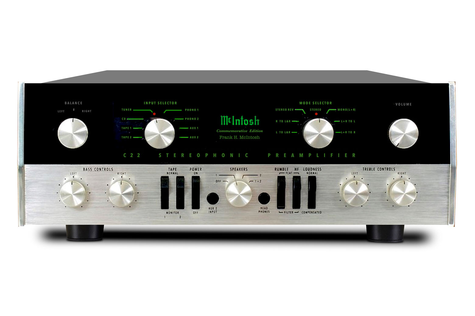 McIntosh C22 2-Channel Vacuum Tube Preamplifier Mk II