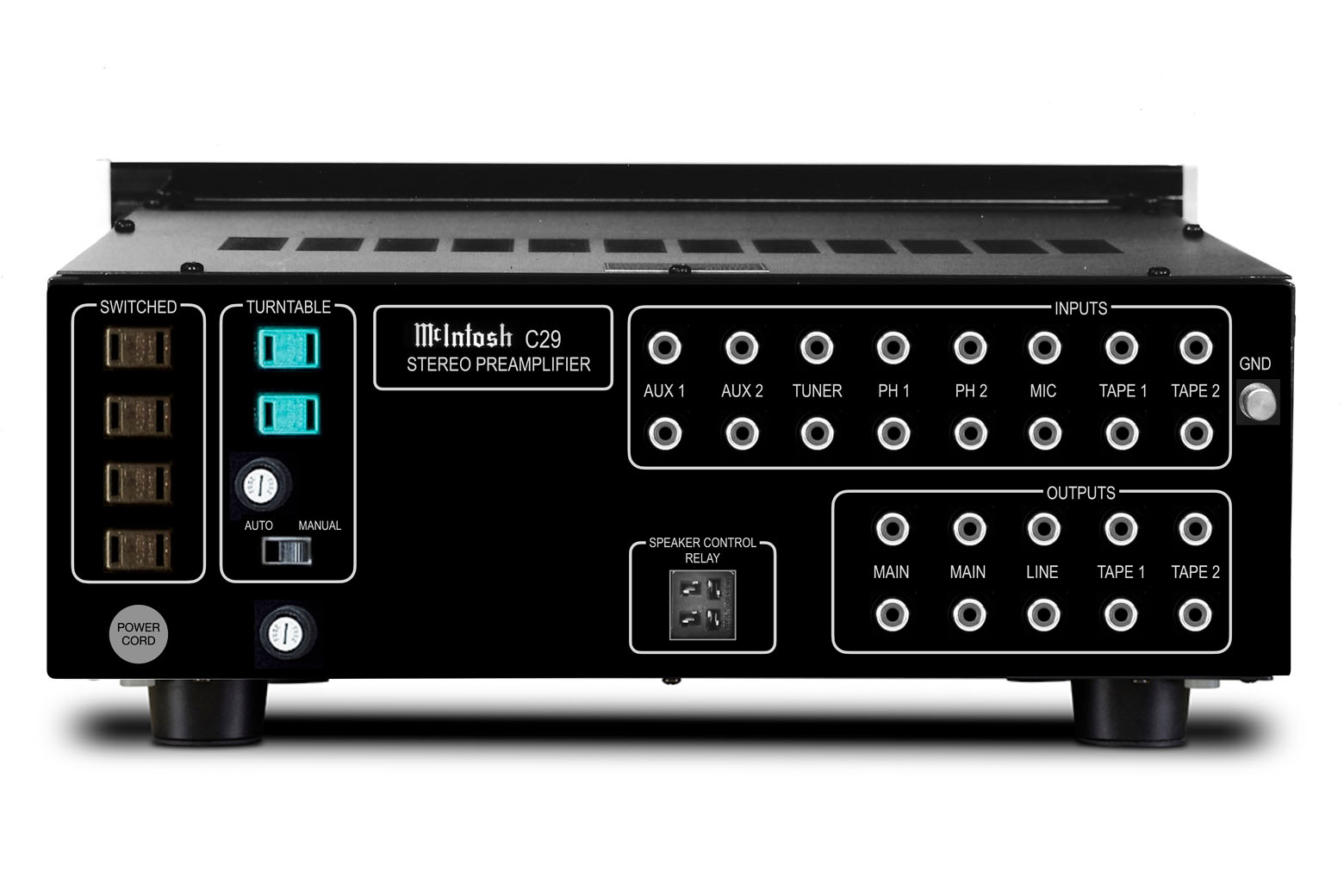 McIntosh C29 2-Channel Solid State Preamplifier