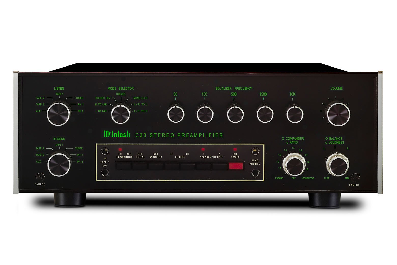 McIntosh C33 2-Channel Solid State Preamplifier