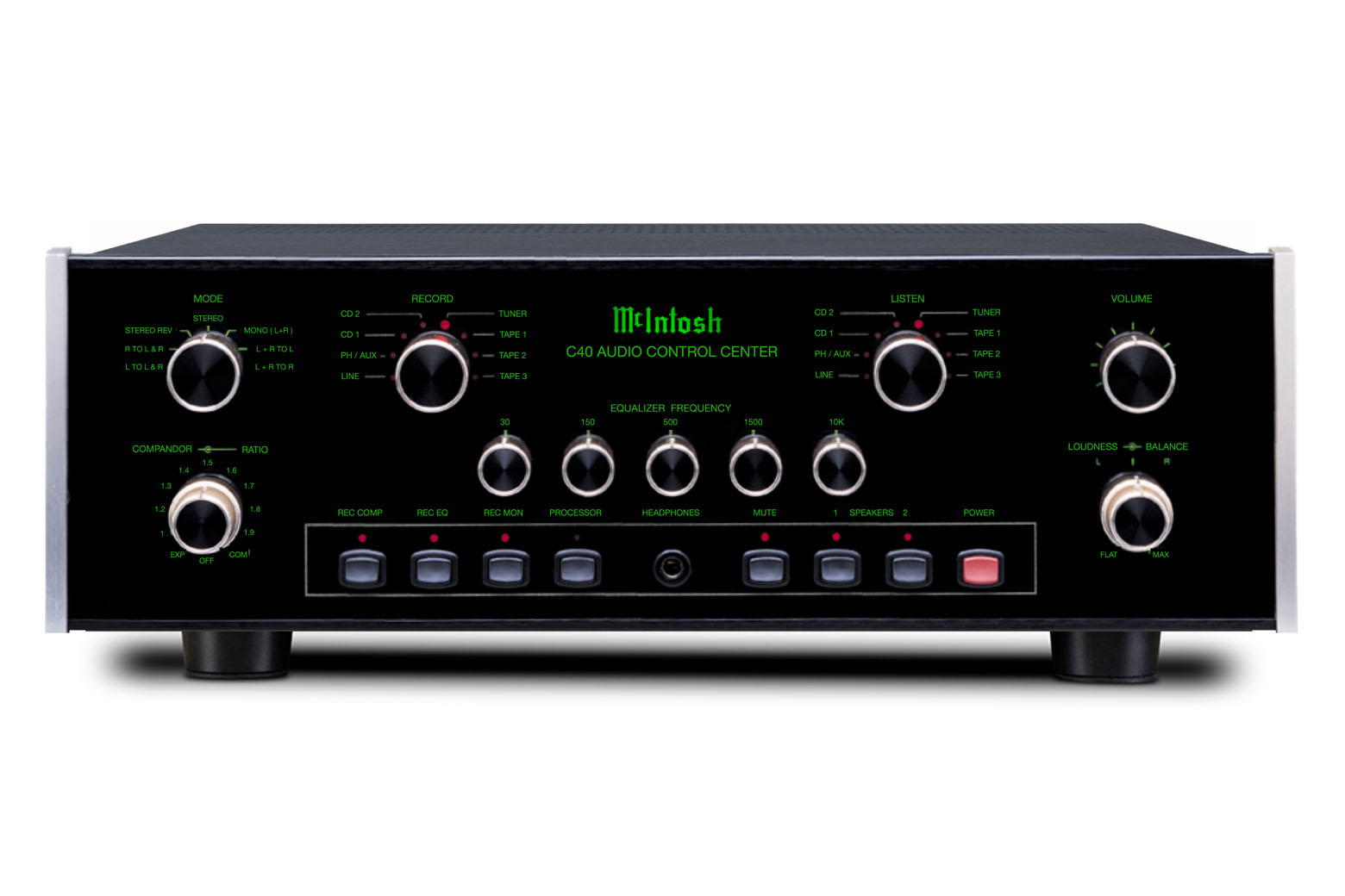 McIntosh C40 2-Channel Solid State Audio Control Center