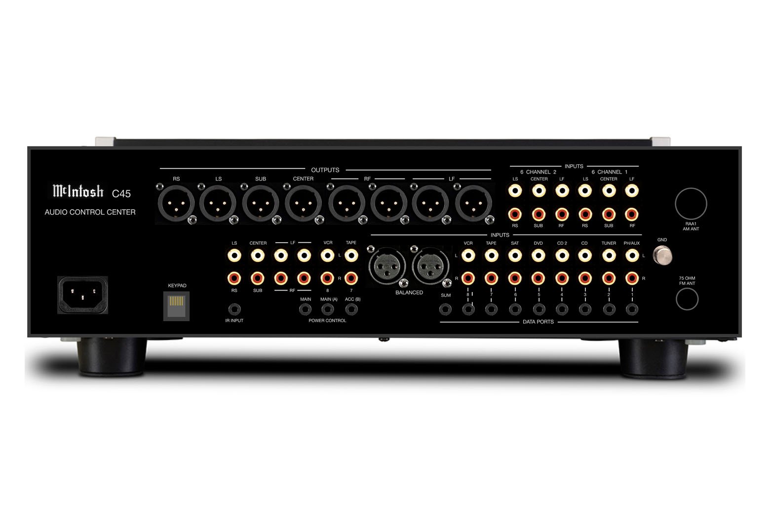 McIntosh C45 Multi-Channel Solid State Audio Control Center