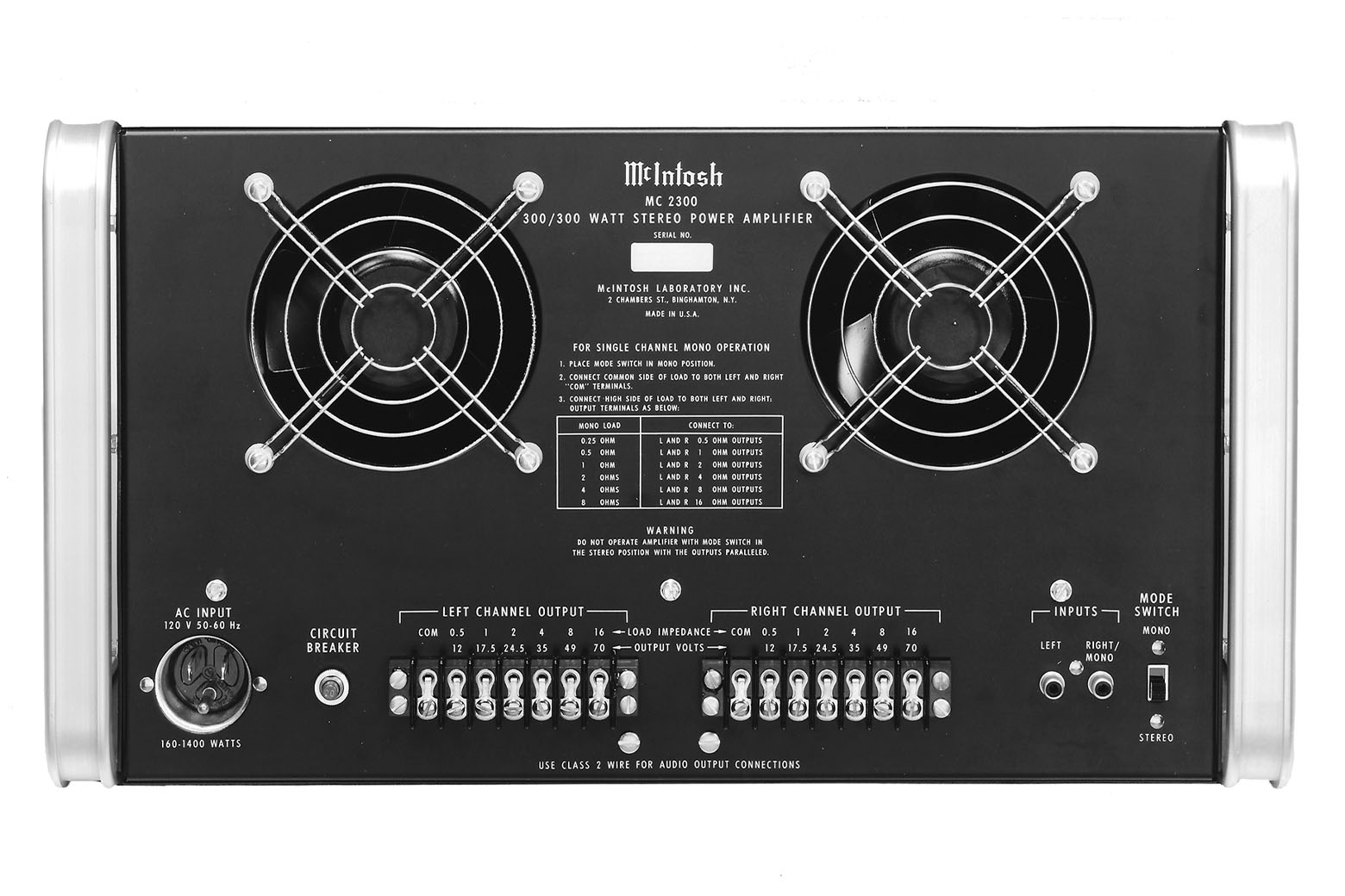 McIntosh MC2300 Amplifier