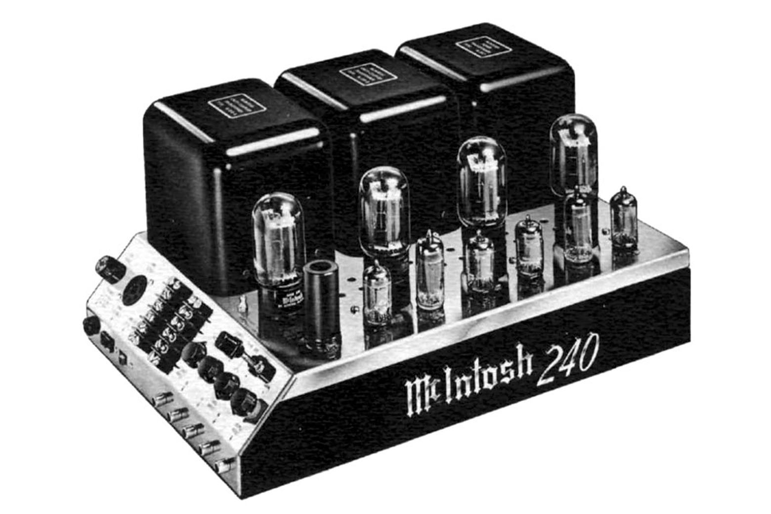 McIntosh MC240 Vacuum Tube Amplifier