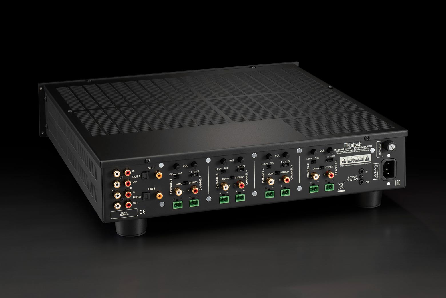 McIntosh MI128 8-Channel Digital Amplifier