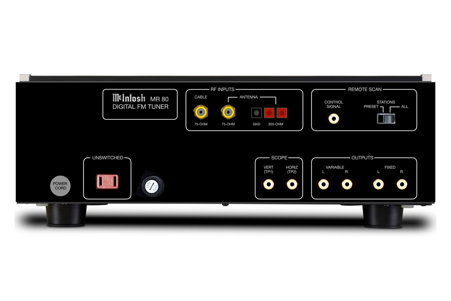 McIntosh MR80 FM Stereo Tuner