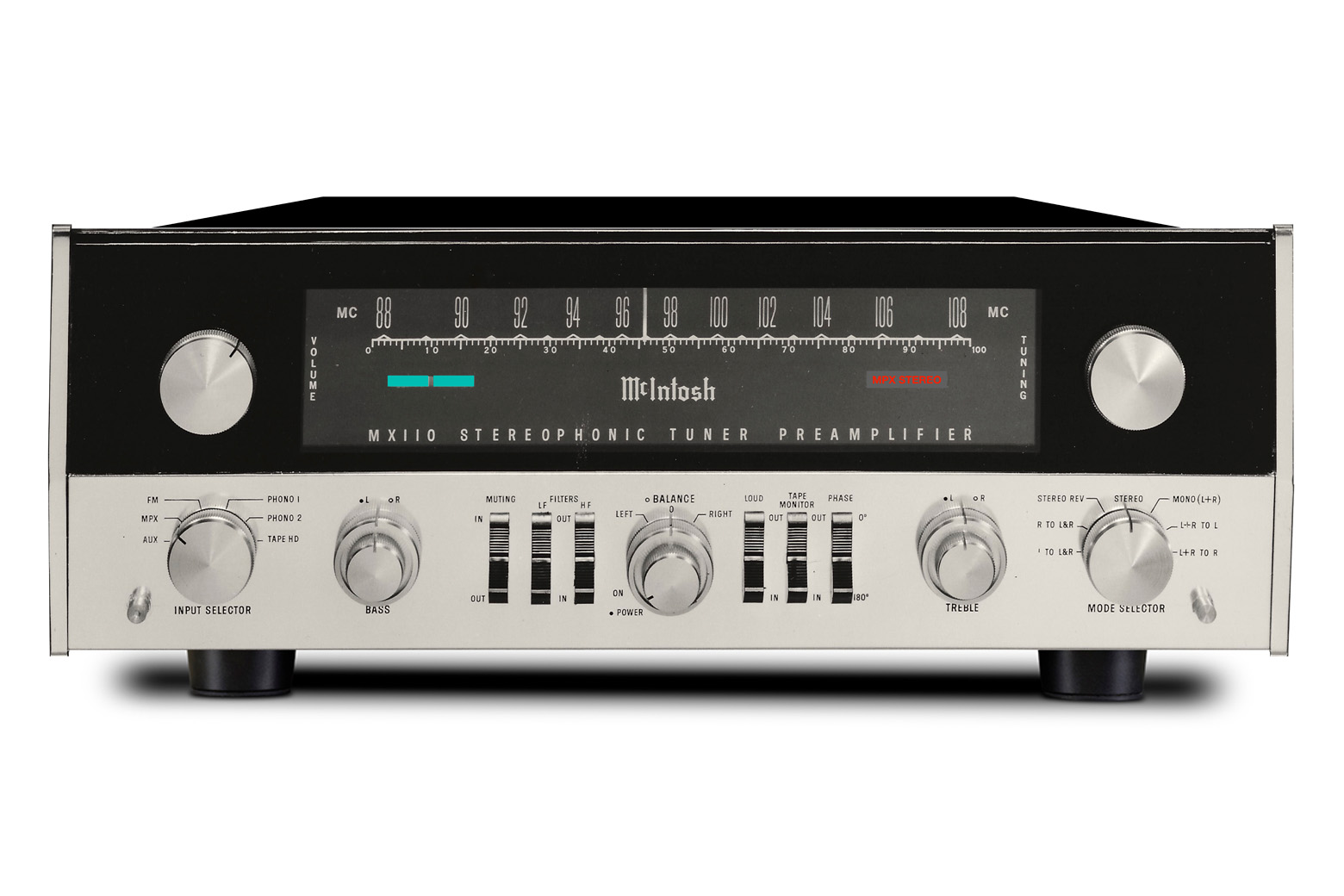 McIntosh MX110 Vacuum Tube Tuner Preamplifier