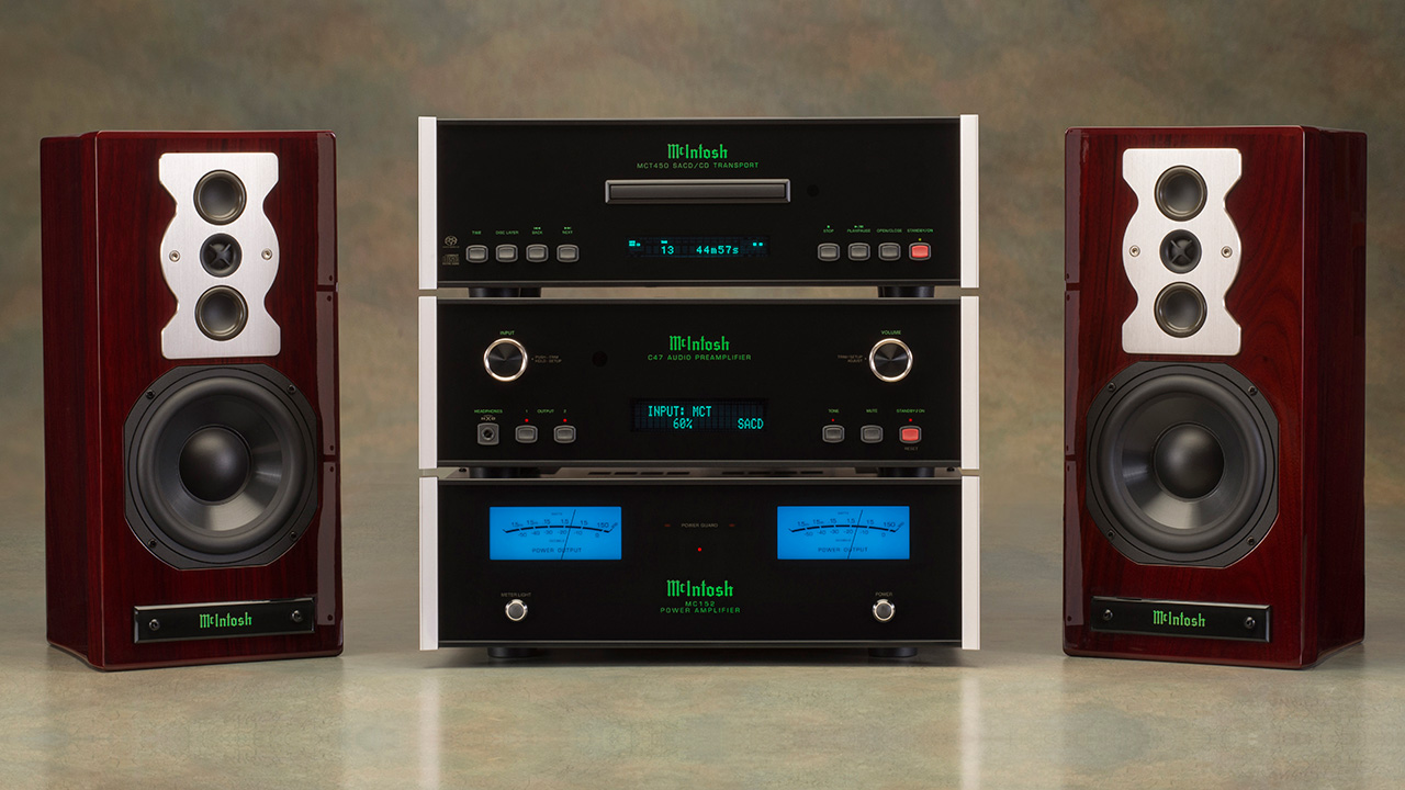 Used best sale mcintosh speakers